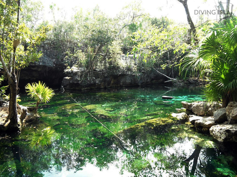 chac mool cenote diving